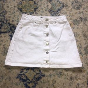 Forever21 white skirt